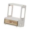 Kitchen Condiment Organizer Cabinet Dustproof Multipurpose with Door Solid Spice Holder Cupboard for