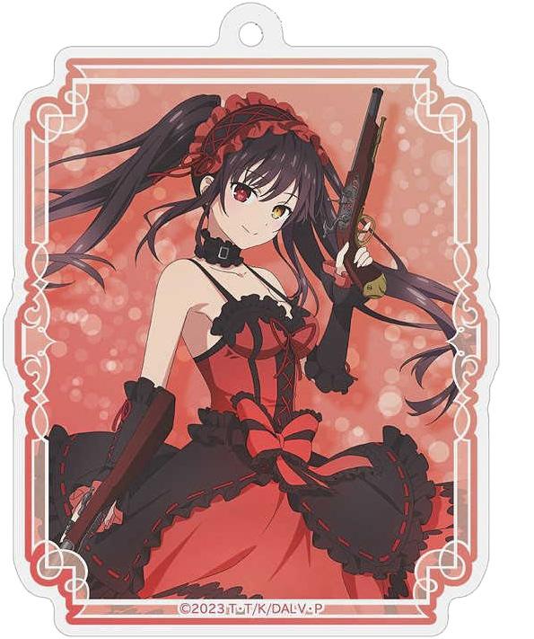 

Подарки для фанатов аниме Шарм HD Персонаж Date A Live IV Акриловый брелок Токисаки Куруми Серия ornaments Около 6 см 6 cm