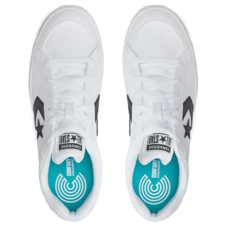 Converse Pro Blaze V2 Comfortable Versatile Low-Top Skate Shoes Unisex Sneakers White A07517C