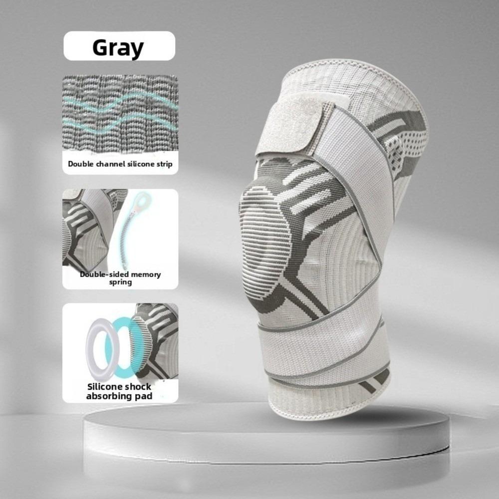 Elastic Knee Support Braces Knee Pads Breathable Elastic Sport Bandage Compression Injuries Protection Knee Protector