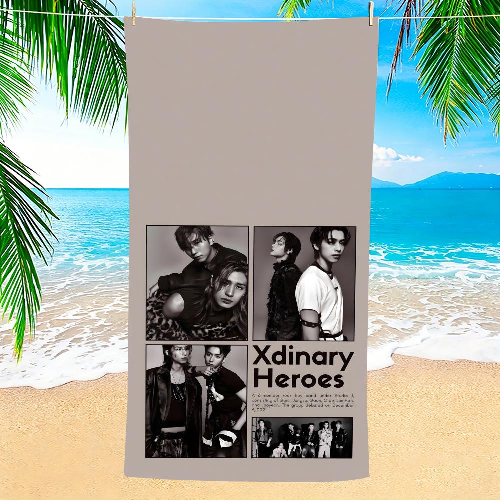 X-Xdinary Heroes Towel Microfiber Beach Towel, Quick-Dry, Sand-Free, Ultra-Fine Fiber, Super Soft.