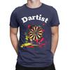 Classic Funny Graphic 100 Cotton Tshirt Darts Dartboard Tops Tees For Unisex