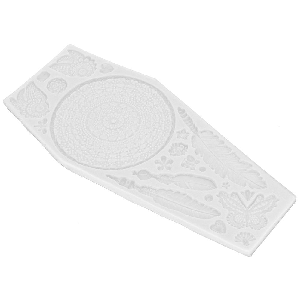 Texture Silicone Mold Cake Fondant   Chocolate Mould Decorating Baking Tool