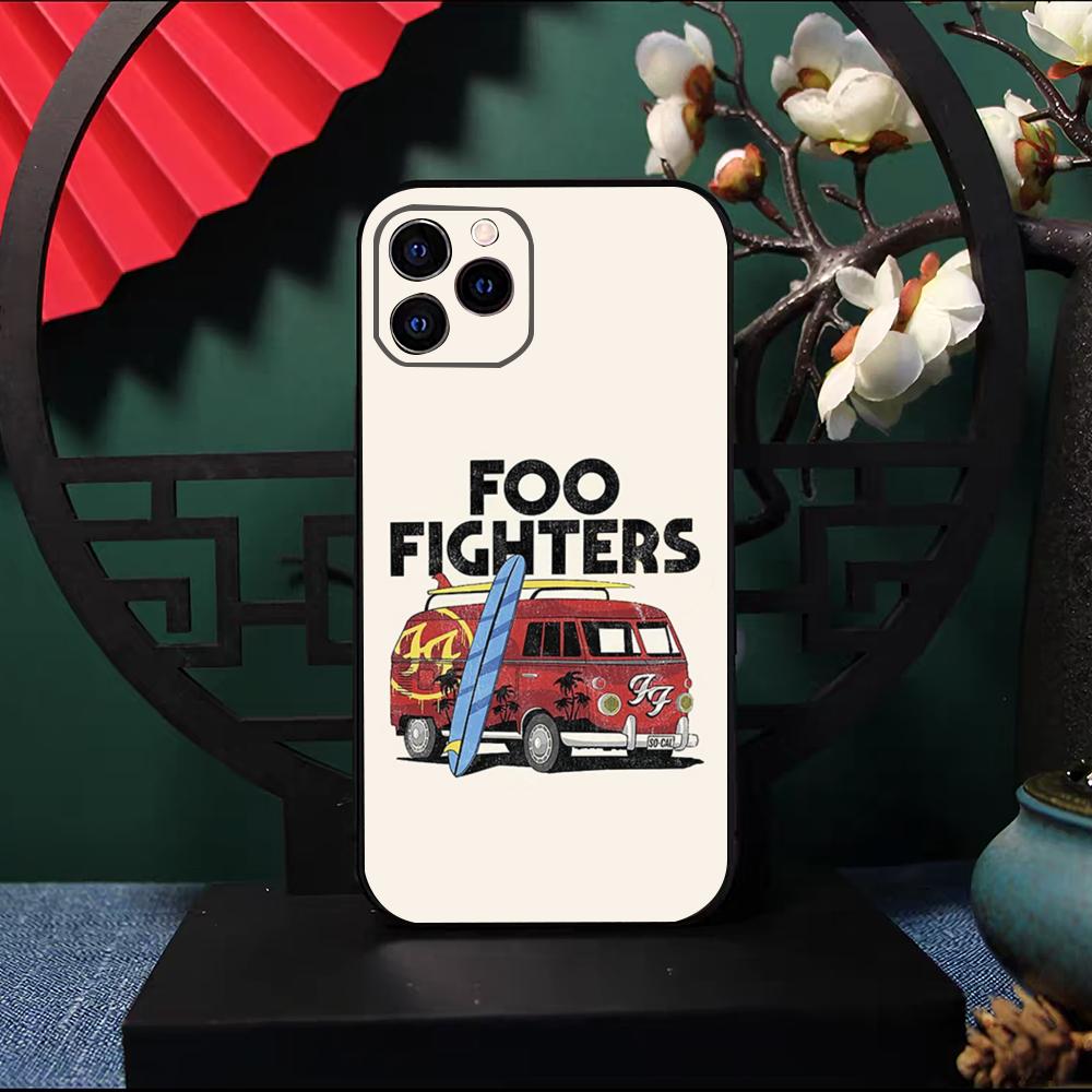 F-Foo F-Fighters Band Phone Case For IPhone 17 Pro Max 16 15 14 Pro Max 13 11 X Xs Xr 8 7Plus Silicone Cover