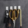 Self-Adhesive Hook Stainless Steel Heavy-Duty Wall Hook Bathroom Storage Towel Rack Multifunctional Kitchen Rack