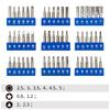 58-in-1 Precision Screwdriver Set With TPR Handle Electronics Repair PC Smartphone Disassembly Home Maintenance