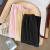 Plus Size Women High Waisted Wide Leg Trousers Summer Cool Feeling Straight Thin Pants
