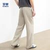 LOMON Men's Tencel Linen Casual Pants