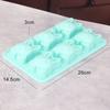 Easter Mold Silicone Mold Rabbit Bunny Cake Mould Chocolate Dessert Baking Mold 3D Cake Decorating Mold DIY Home Kitchen Tools
