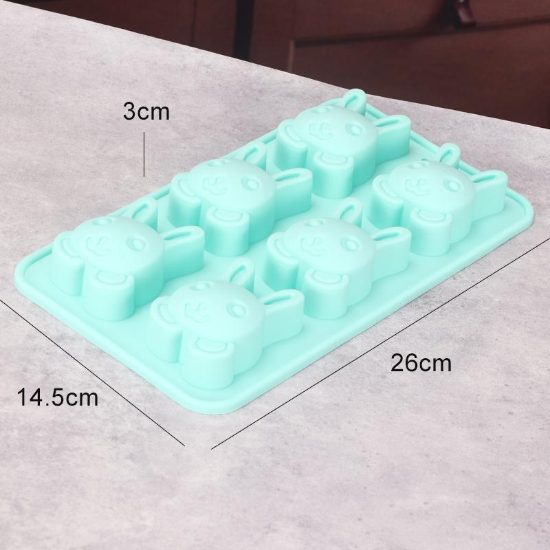 Easter Mold Silicone Mold Rabbit Bunny Cake Mould Chocolate Dessert Baking Mold 3D Cake Decorating Mold DIY Home Kitchen Tools