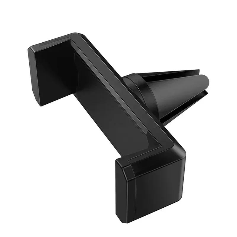 

Car Phone Holder 360° Rotation Car Air Vent Clip Mount Stand For iPhone Samsung Xiaomi Universal GPS Navigation Smartphone Stand чёрный