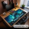 Custom Name Extended Mouse Pad,Kontra K Gaming Desk Mat For Home Office Desktop Decor