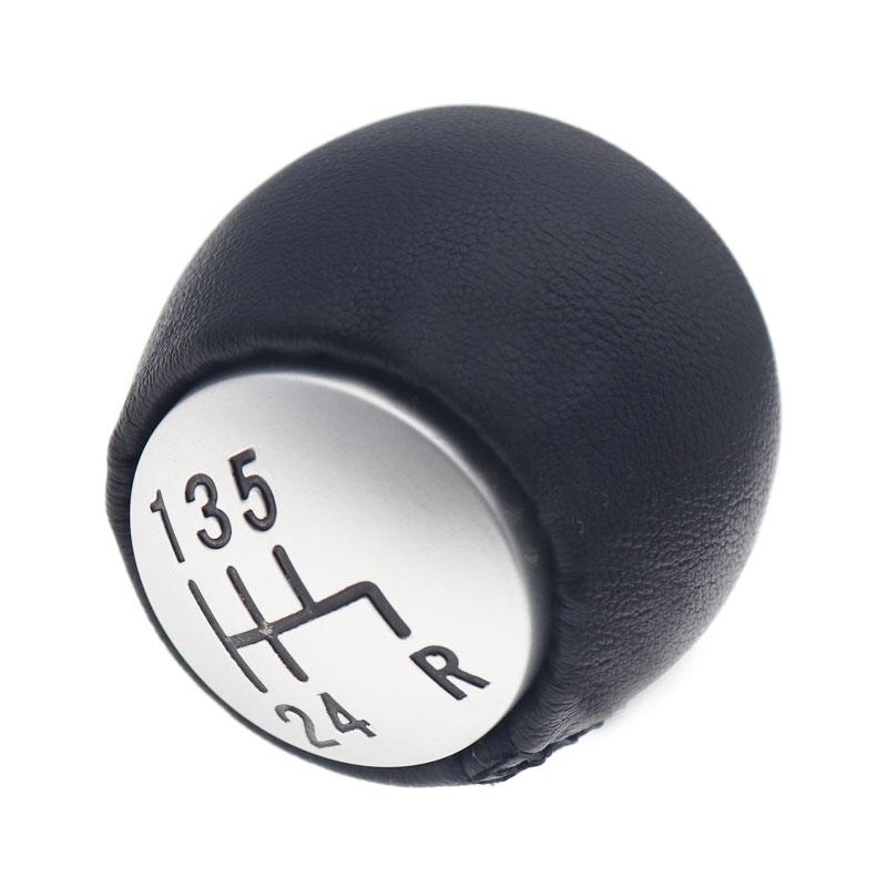 

5/6-ступенчатая ручка переключения передач для автомобиля, автоматическая механическая ручка переключения передач из искусственной кожи, гандбольный круглый 55347088 для Alfa Romeo GT 147 166 3.2 V6