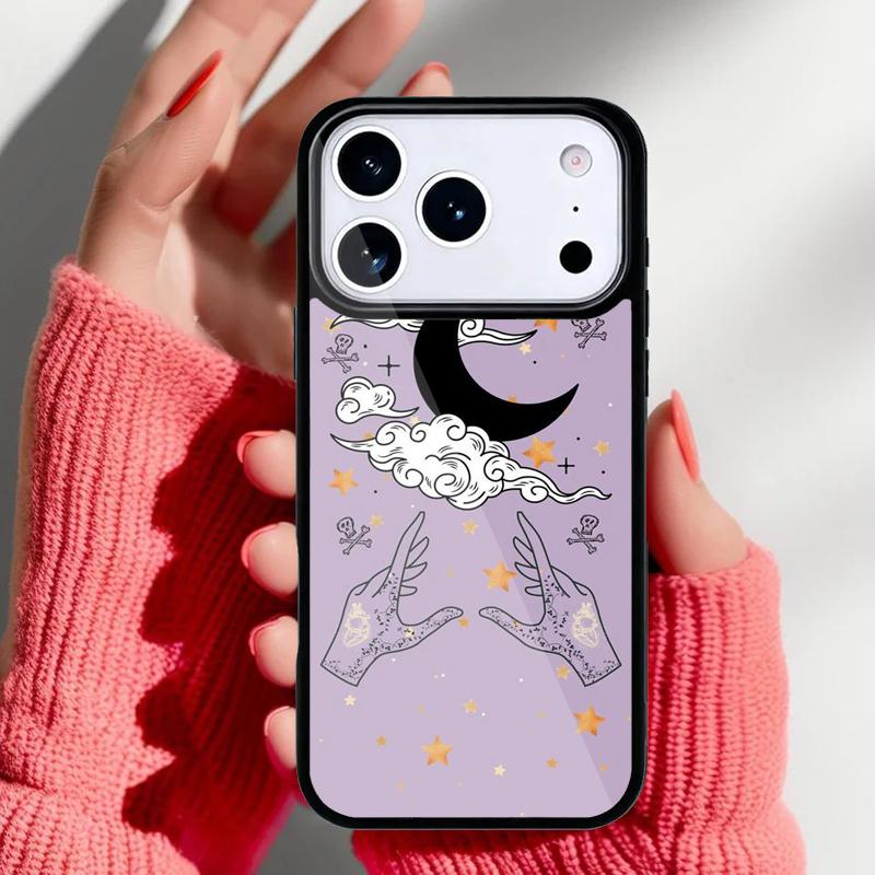 Witches Moon Tarot Phone Case for iPhone 17 Air 16e 15 14 13 Pro Max Back Cover for 12 11 Pro Coque