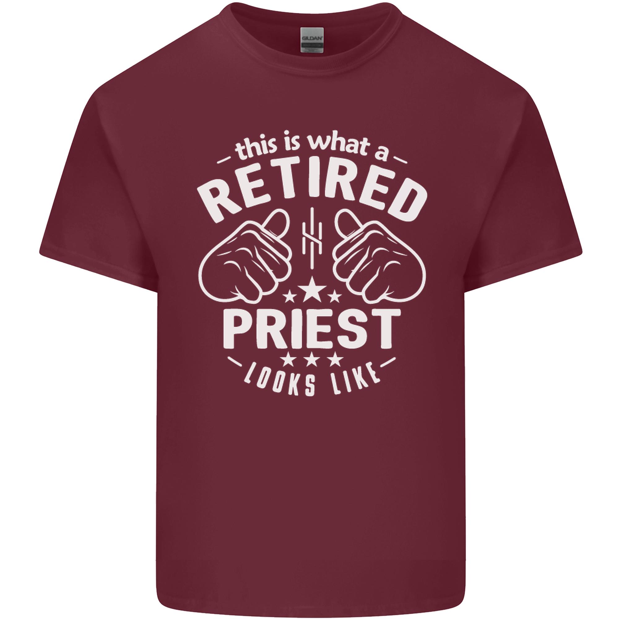 This Is What a Retired Priest Looks Like Unisexs Light Cotton TShirt S