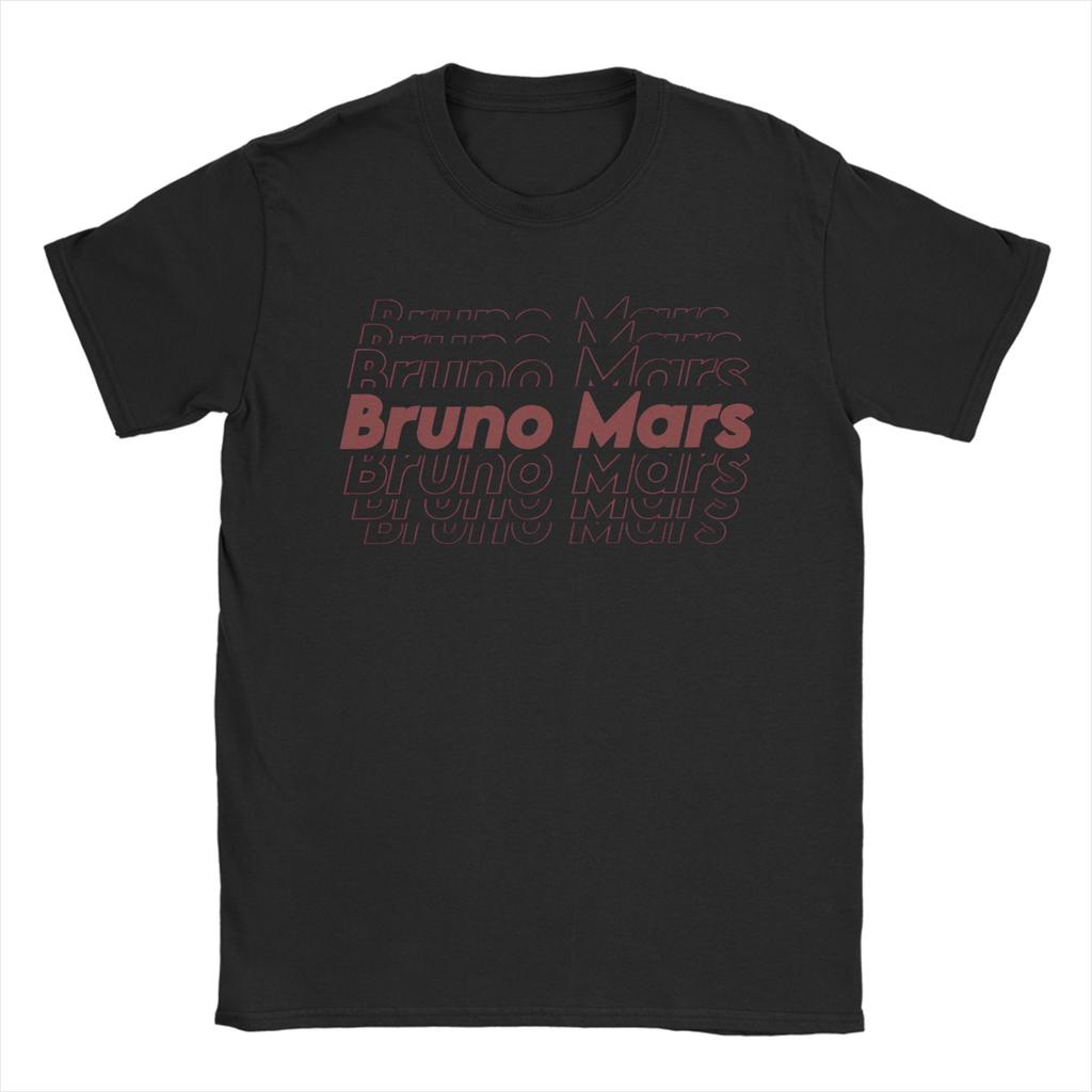 Rapper Bruno Mars The Romantic Tour 2026  TShirt Summer Cotton TShirts For Couple Tee Shirt ShortSleeve Classic Top Tees