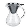 400ml Glass Hand Drip Coffee Maker Filter Pot with Scale Office Home