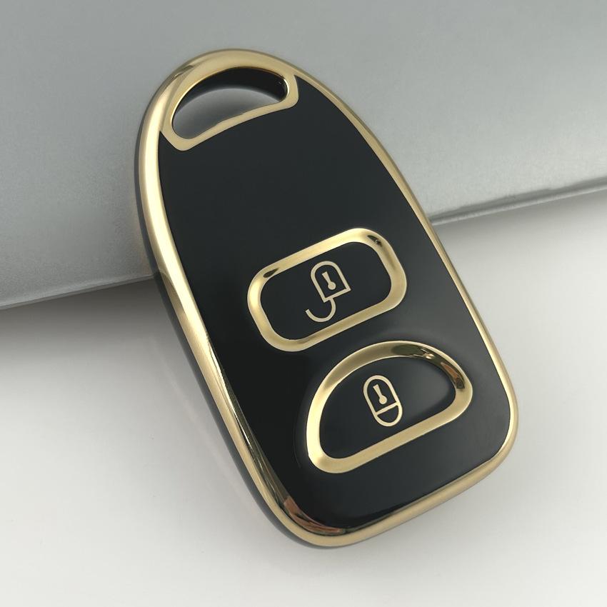 3 Buttons Tpu Shell Fob Holder For Hyundai Tucson 2005 Santa Fe 2008 I10 Ix25 Grand Stareks Car Smart Key Cover Case Accessories
