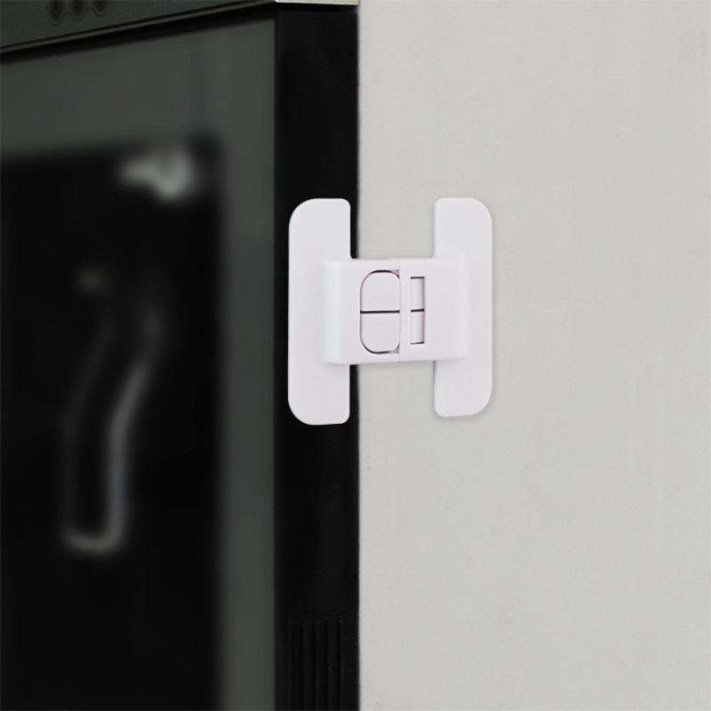 Child Safety Refrigerator Lock to Prevent Baby from Tampering with Water Dispenser and Ensure Door Closure.