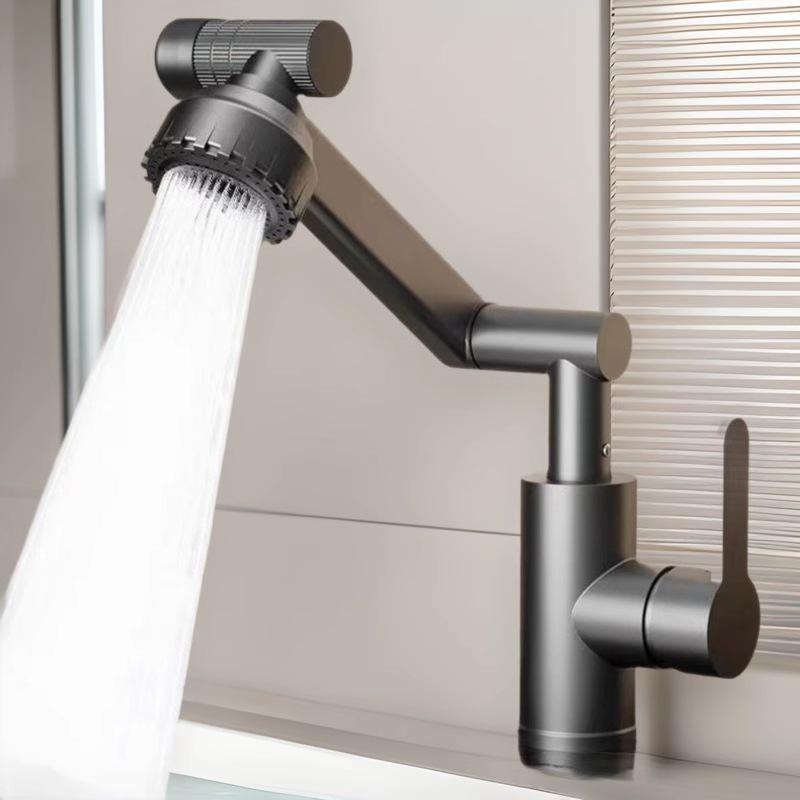 Lucky Cat Hot & Cold Stainless Steel Faucet for Kitchen & Bathroom Sink