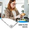 Multifunctional Triangular Sink Drainage Rack Filter Leftovers Strainer Anti-Clogging Hanging Net Drain Device Kitchen Tools