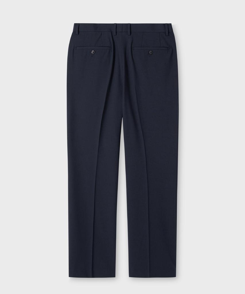 NONBLANK [Saint Year] Semi-Wide Fit Slacks_Dark Navy
