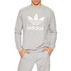 adidas Original Adicolor Classics Trefoil Crewneck Sweatshirt 'Medium Grey Heather White' Men's H06650