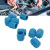50PCS   Conditioning Valve   Car Fuel Injection Nozzle   Sealing Plastic Dustproof Covers M8X1