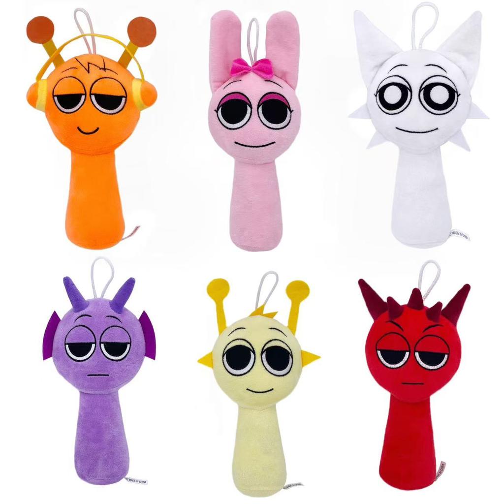 Sprunki Plush Toys Sprunki Incredibox Plush Doll Sprunki Game Cartoon Pillow Kids Birthday Gifts Stuffed Dolls Christmas Gift