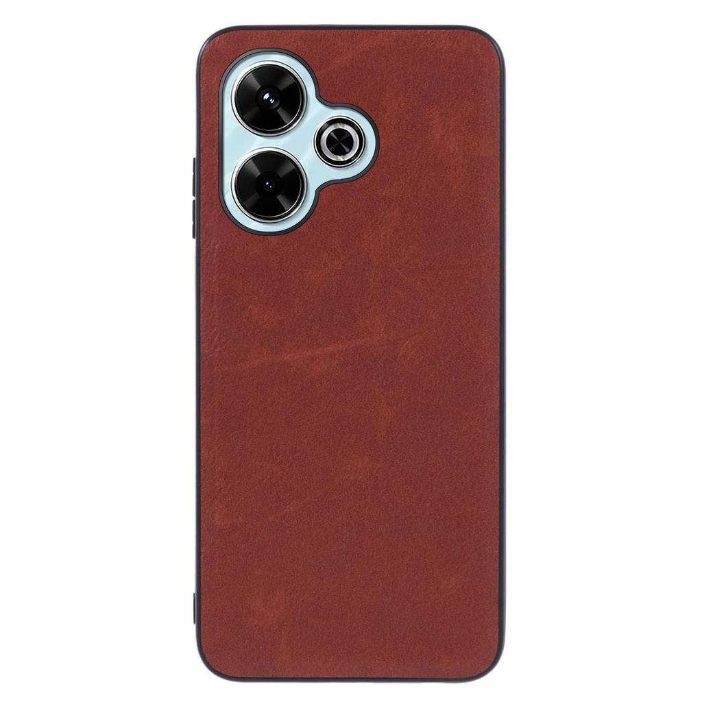 For Xiaomi Poco M6 Plus 5G/Redmi 13 5G/4G/Note 13R 5G Case Retro Leather Coated PC+TPU Phone Cover