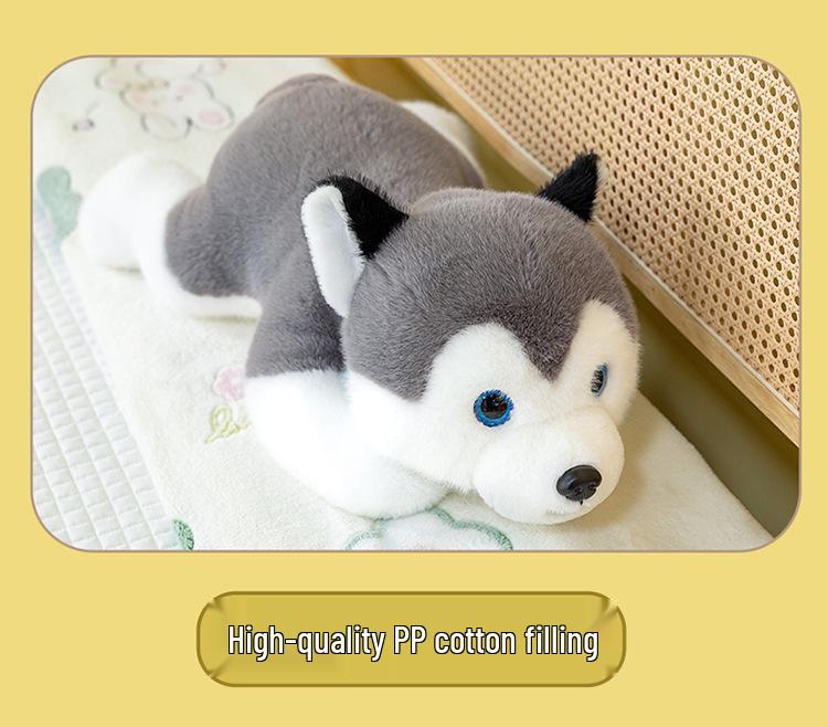 Cute Husky Plush Toy - Perfect Birthday Gift for Kids