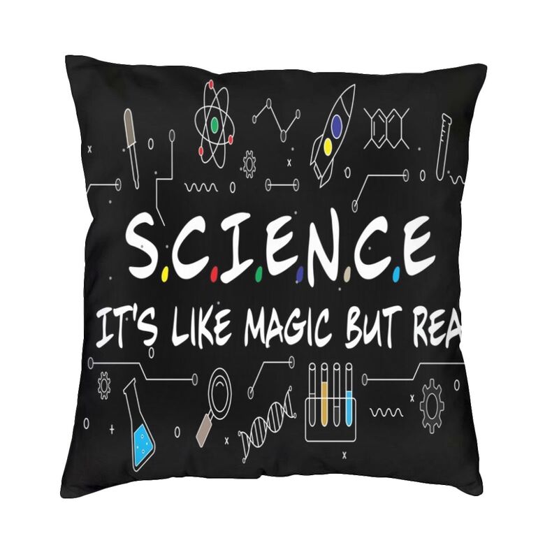Modern Periodic Table Of The Elements Sofa Cushion Cover Science Chemistry Throw Pillow Case Living Room Decoration Pillowcase