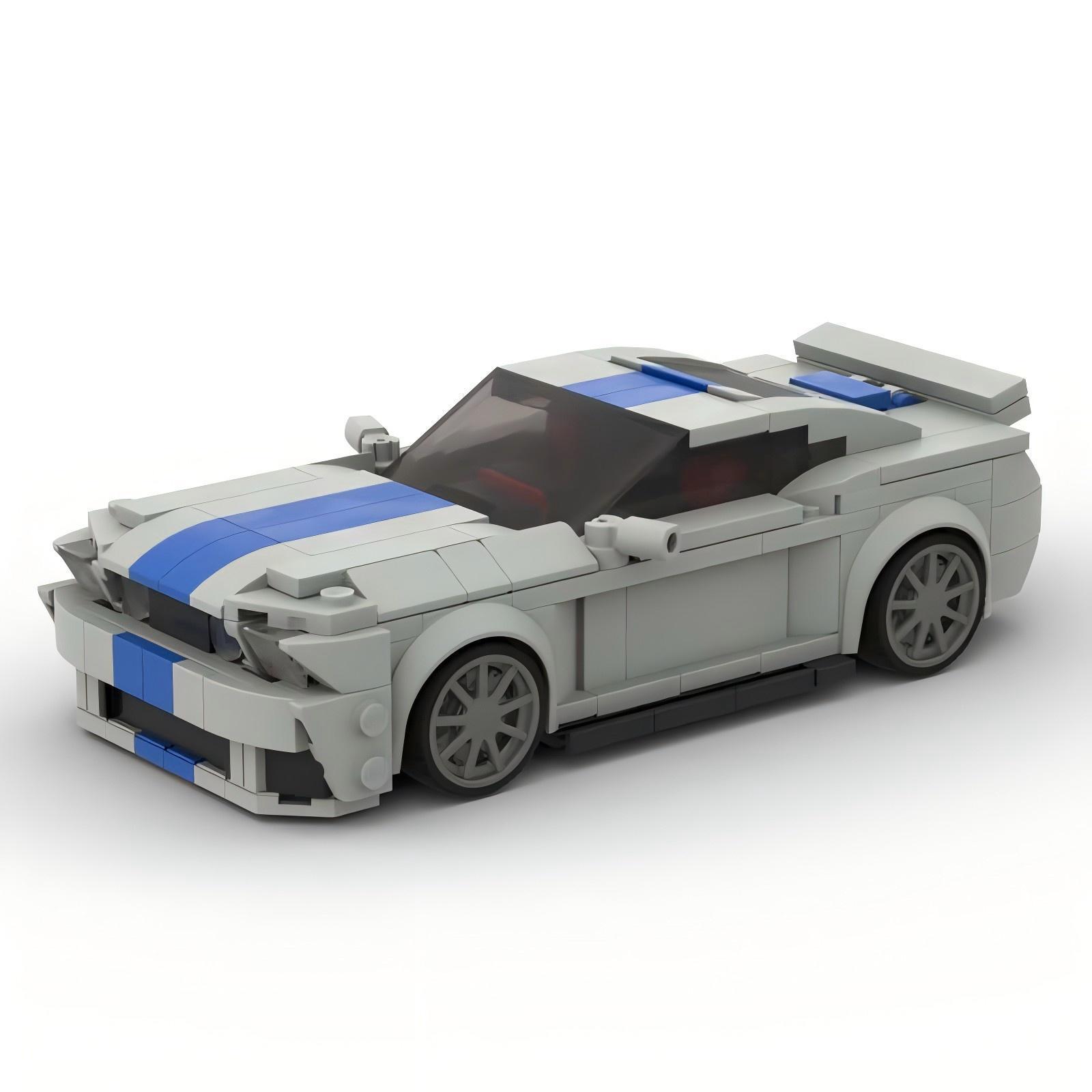 

Игрушечная модель Ford Mustang Shelby GT500, совместимая с Lego