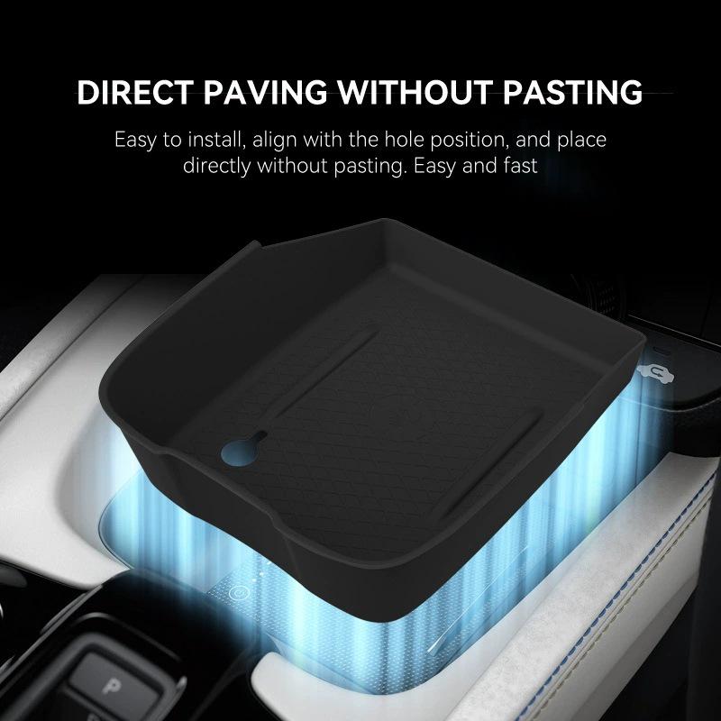 Wireless Charging Silicone Pad: Compatible with 25 Prelude Models, Dustproof Car Central Control Storage