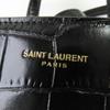Excellent SAINT LAURENT PARIS Shoulder Bag Mini Toy Shopping Croco-embossed Used