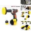 Highperformance 360 Degree Turbo Power Scrub Drillready Bath And Tile Cleaning Brushes