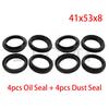 41x53x8 Front Fork Oil Seal Dust Cover 41 53 Fit for Kawasaki ER-6F ER6F ER-6N ER6N Z650 Z750 Z800e Z1300 ZX-6R 636 ZX 7R 9R 10R