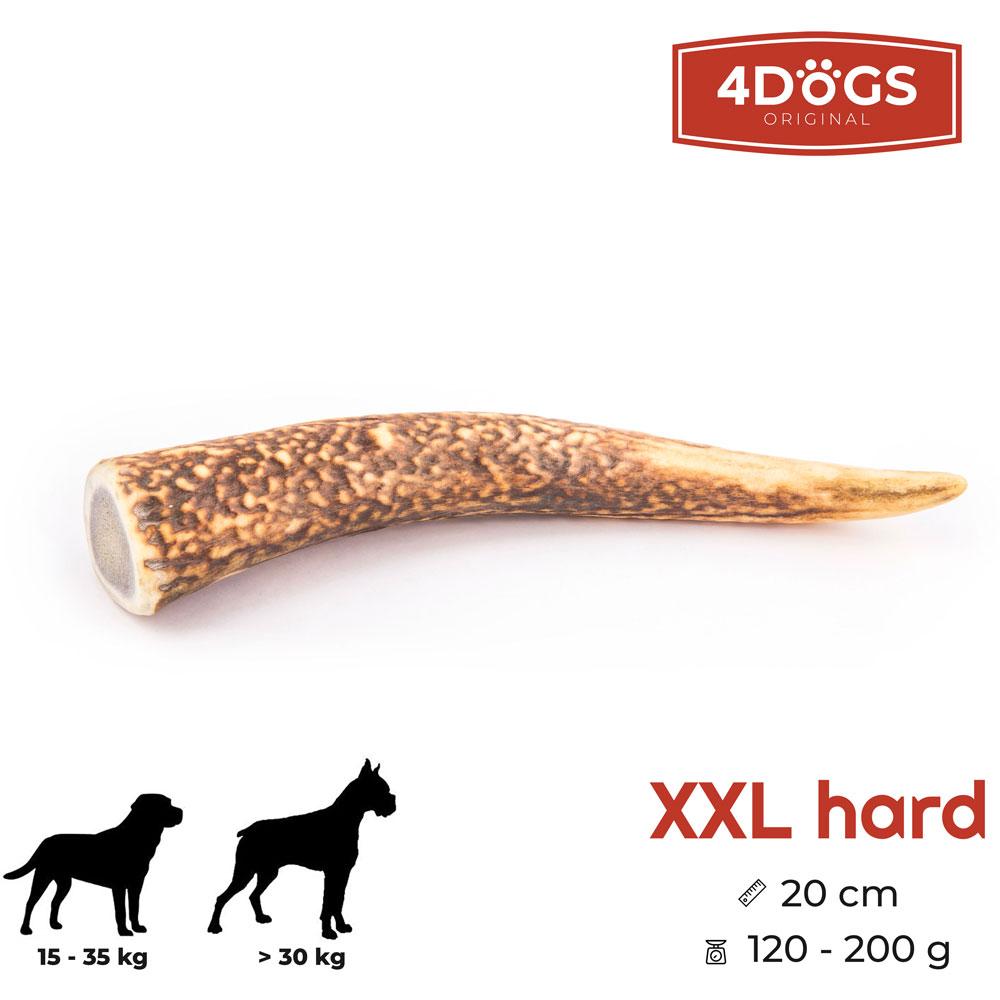 Deer Antler Chew Toy R-Line 4DOGS Size XXL Hard