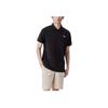 Puma Ess Solid Color Pullover Sports Casual Short Sleeve Polo Shirt Men Polo Shirts Black 683486-01