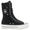 Scarpe Alte in Tela Chuck Taylor STAGIONALI Donna Nere A15229C