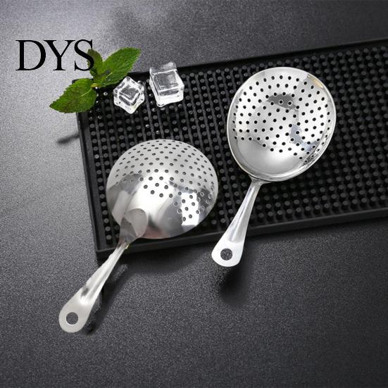 Julep Strainer Spoon Save Time Stainless Steel Handheld Portable Cocktail Kitchen Gadget