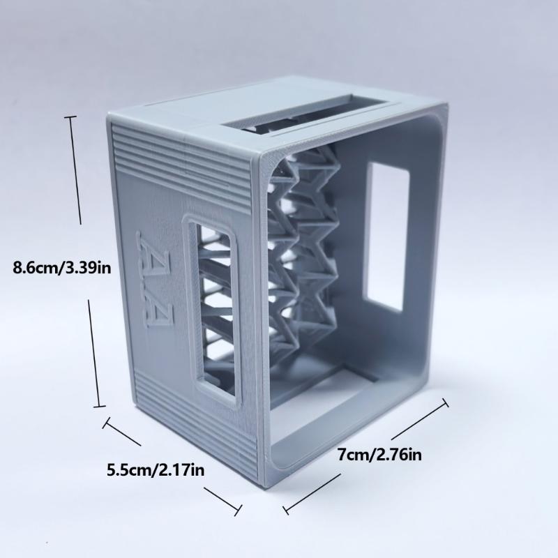Fashionable Plastic Battery Organizers Box Large Capacity Batteries Storage Container with 30/20 Compartment