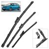 Rubber Wiper Blades For Seat Arona SUV 2017-2025 2018 2019 2020 2025 2025 Wiper Blades Windshield Windscreen Window 26"+18"+10"