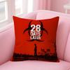 Movie Trror 28 Days Later Double-sided Printed pillow cover Short plush Suitable living rooms bedrooms sofas throw cushion cover