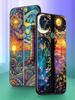 Beautiful Sun Moon Glass Phone Case Cover for Google Pixel 10 9 8 7 6 9A 8A 7A 6A Pro Shockproof Soft TPU 10 Pro XL Shell Fundas
