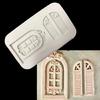 Door Window Silicone Mold DIY Cake Chocolate Mousse Dessert Baking Fondant Molds