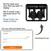Custom Owl Welcome Sign Classic Metal Home Decor No Power Needed Versatile Occasion