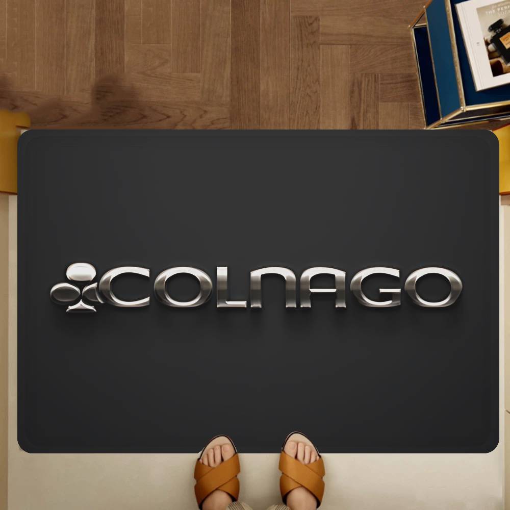 Fashion Cyclings C-Colnagos Door Mat Nordic Style Bedroom Living Room Doormat Home Balcony Anti-Slip Alfombra