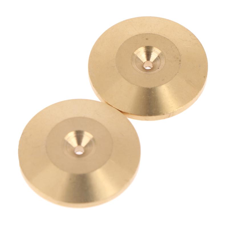 4/8Pcs Speaker Pure Copper Spikes Pads Hifi Speaker Box Isolation Floor Stand Feet Cone Base Shoes Pad Cone Base