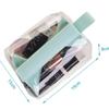 Hot Travel Portable Bag with Magnetic Closure, Transparent Magnetic Suction Storage, Durable and Leak Proof Makeup Bag